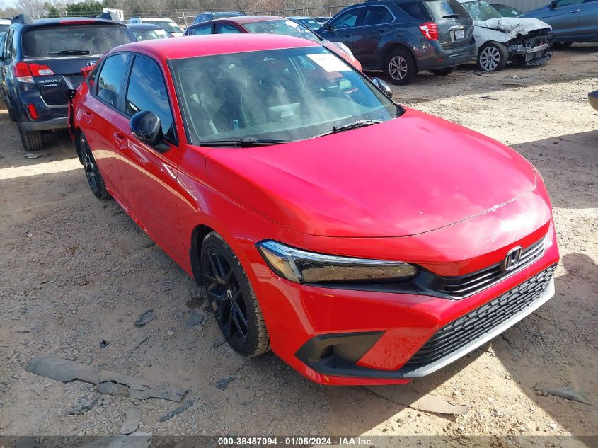 2022 HONDA CIVIC SPORT - 2HGFE2F51NH553349