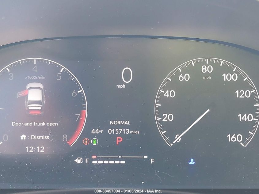 2022 HONDA CIVIC SPORT - 2HGFE2F51NH553349