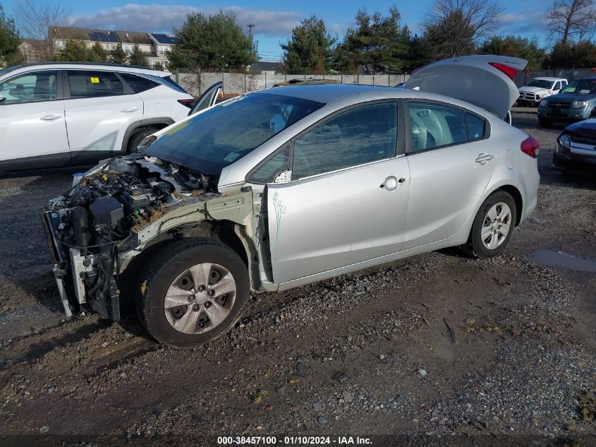 2017 KIA FORTE LX - 3KPFK4A75HE131709