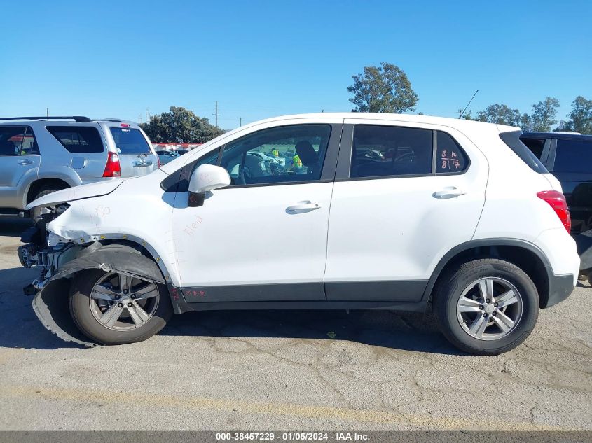 2022 CHEVROLET TRAX LS - KL7CJKSM9NB541675