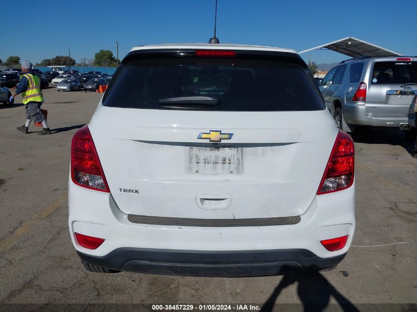 2022 CHEVROLET TRAX LS - KL7CJKSM9NB541675