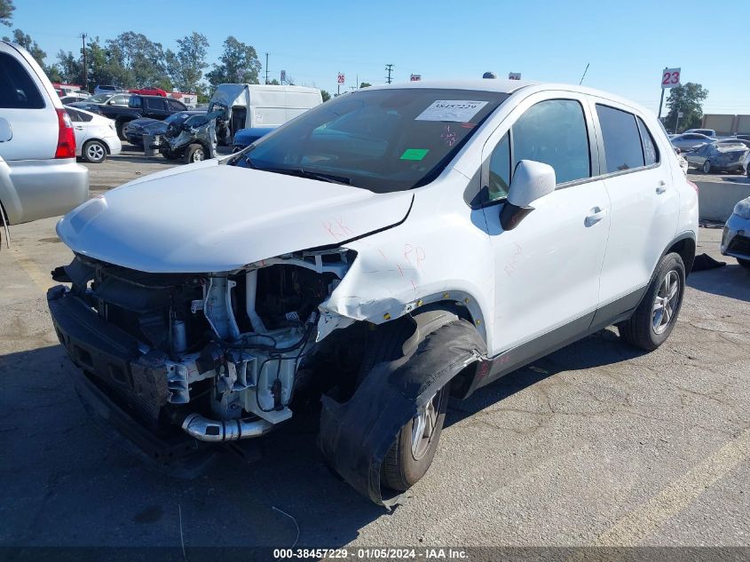 2022 CHEVROLET TRAX LS - KL7CJKSM9NB541675