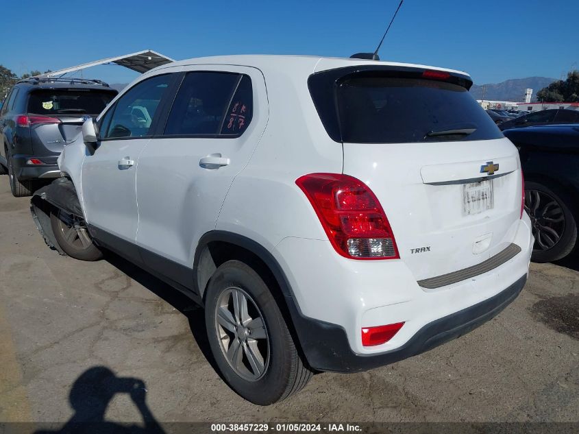2022 CHEVROLET TRAX LS - KL7CJKSM9NB541675
