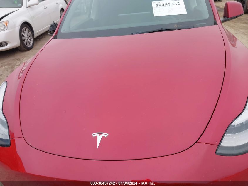 2021 TESLA MODEL Y LONG RANGE DUAL MOTOR ALL-WHEEL DRIVE - 5YJYGAEE5MF179832