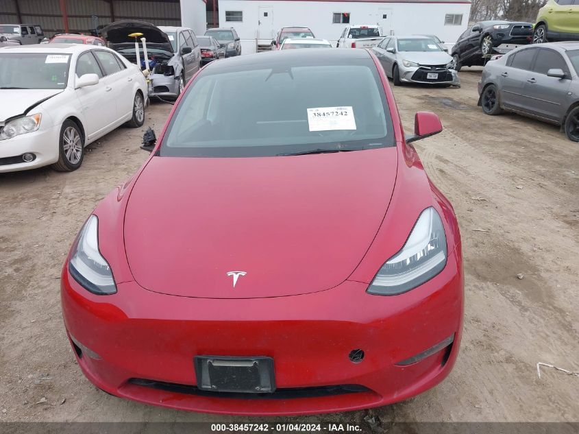 2021 TESLA MODEL Y LONG RANGE DUAL MOTOR ALL-WHEEL DRIVE - 5YJYGAEE5MF179832