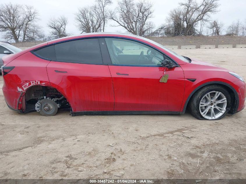 2021 TESLA MODEL Y LONG RANGE DUAL MOTOR ALL-WHEEL DRIVE - 5YJYGAEE5MF179832