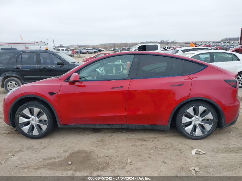 2021 TESLA MODEL Y LONG RANGE DUAL MOTOR ALL-WHEEL DRIVE - 5YJYGAEE5MF179832