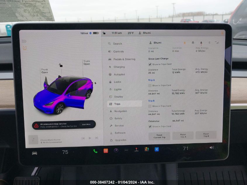 2021 TESLA MODEL Y LONG RANGE DUAL MOTOR ALL-WHEEL DRIVE - 5YJYGAEE5MF179832