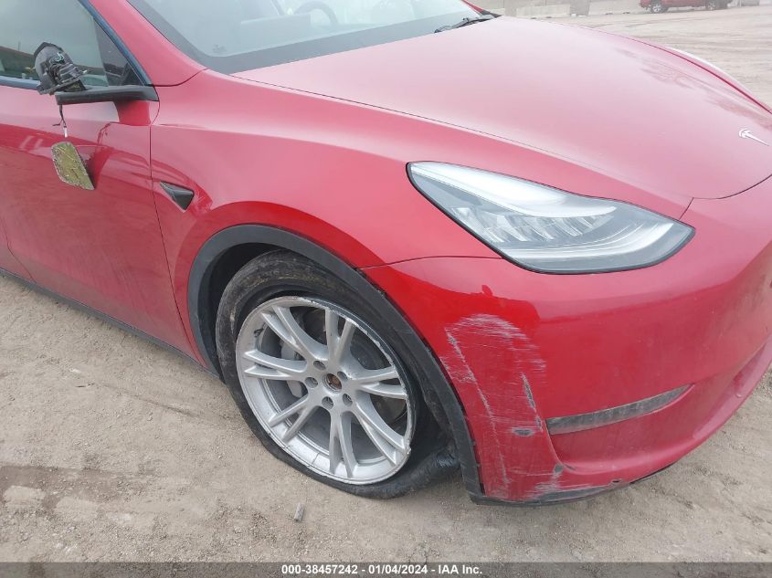 2021 TESLA MODEL Y LONG RANGE DUAL MOTOR ALL-WHEEL DRIVE - 5YJYGAEE5MF179832