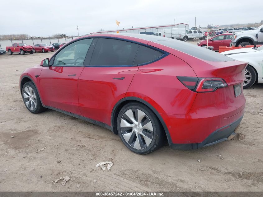 2021 TESLA MODEL Y LONG RANGE DUAL MOTOR ALL-WHEEL DRIVE - 5YJYGAEE5MF179832