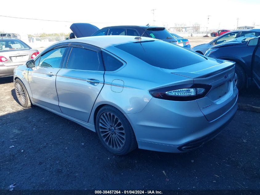 2016 FORD FUSION TITANIUM - 3FA6P0K95GR125321