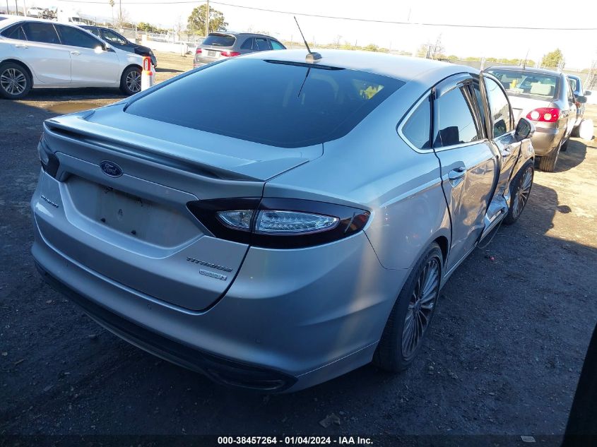 2016 FORD FUSION TITANIUM - 3FA6P0K95GR125321