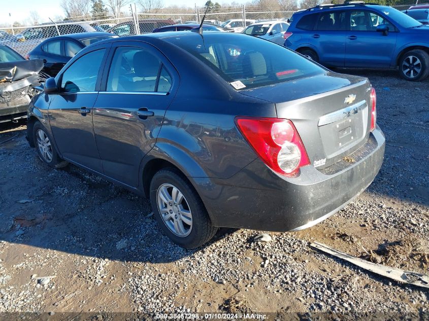 2013 CHEVROLET SONIC LT - 1G1JC5SH0D4104247