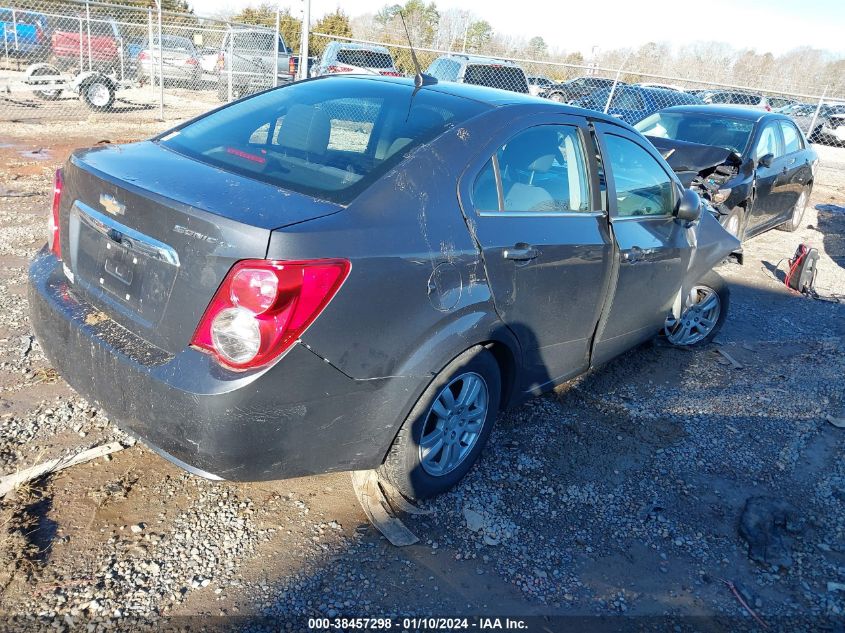 2013 CHEVROLET SONIC LT - 1G1JC5SH0D4104247