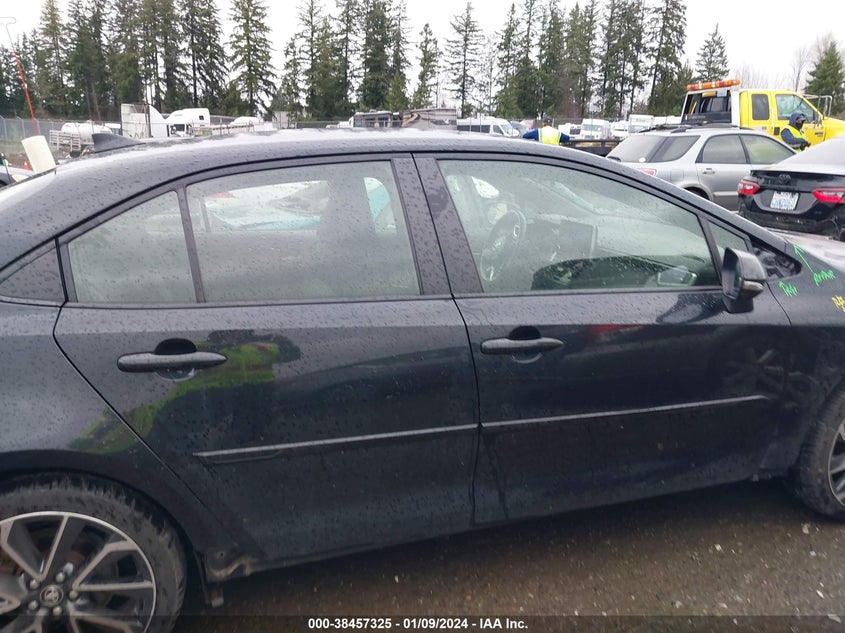 VIN: JTDS4RCE7LJ042284 2020 TOYOTA COROLLA SE