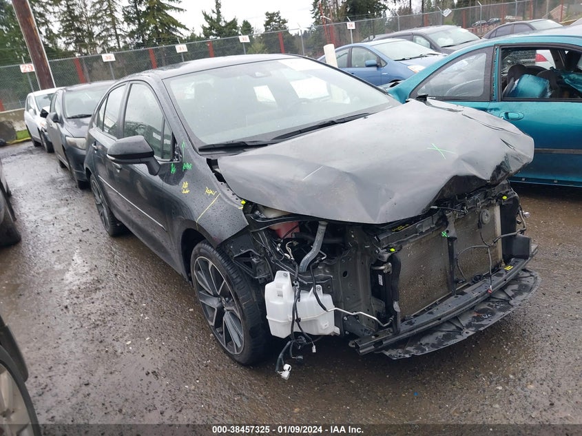 VIN: JTDS4RCE7LJ042284 2020 TOYOTA COROLLA SE