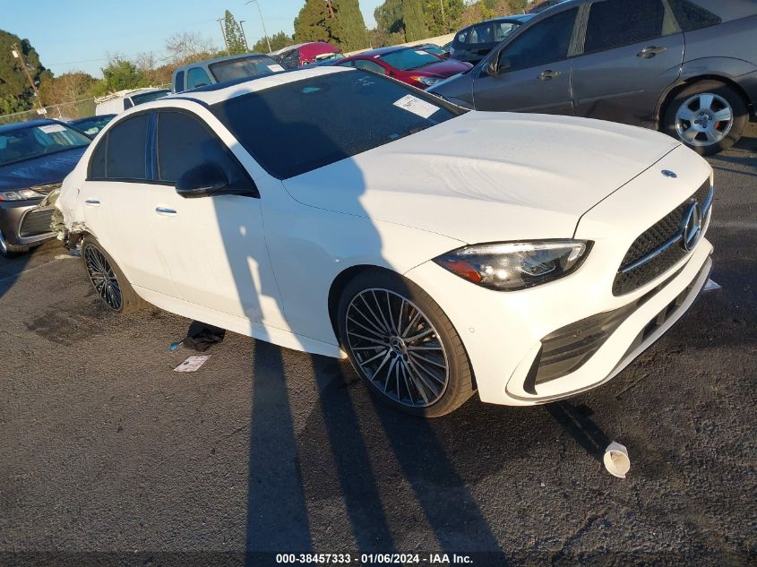 2022 MERCEDES-BENZ C 300 SEDAN - W1KAF4GB8NR067861