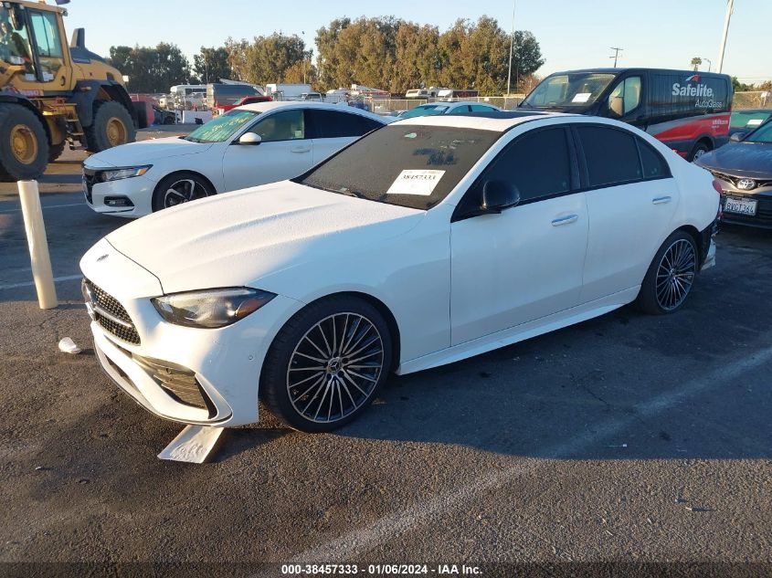 2022 MERCEDES-BENZ C 300 SEDAN - W1KAF4GB8NR067861
