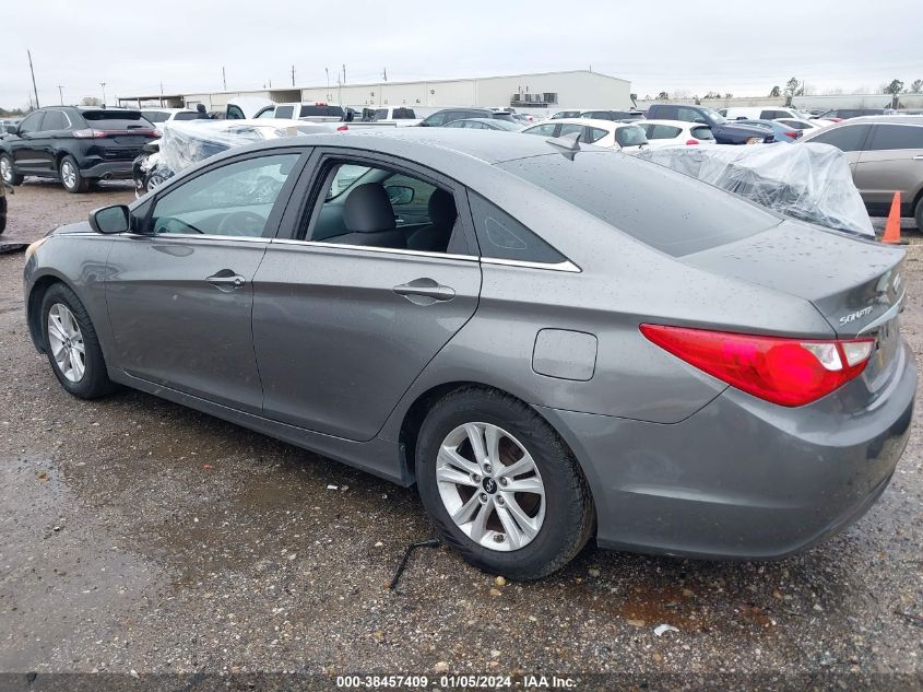 2013 HYUNDAI SONATA GLS - 5NPEB4AC6DH624734