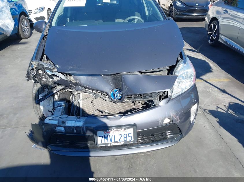 2015 TOYOTA PRIUS TWO - JTDKN3DU3F1975006