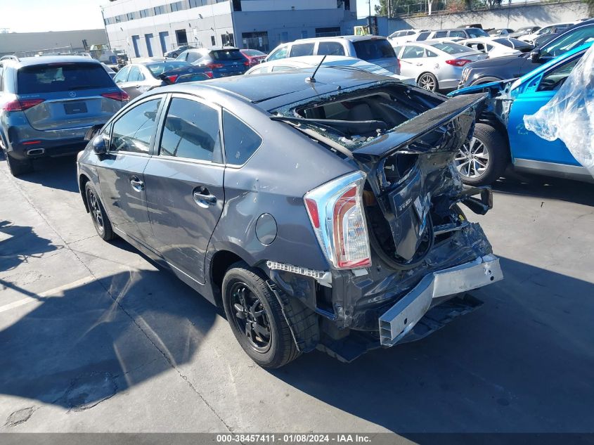 2015 TOYOTA PRIUS TWO - JTDKN3DU3F1975006