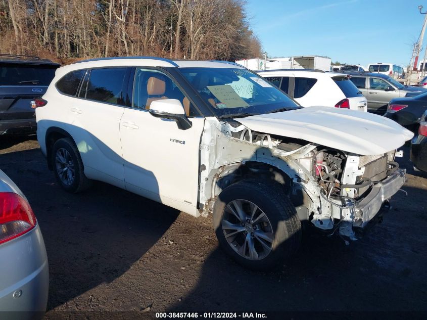 2021 TOYOTA HIGHLANDER HYBRID PLATINUM - 5TDEBRCH2MS029041