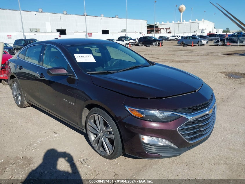 VIN 1G1ZD5ST8MF076013 2021 CHEVROLET MALIBU FWD LT