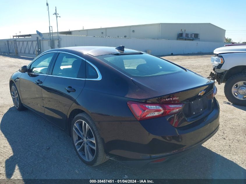 VIN 1G1ZD5ST8MF076013 2021 CHEVROLET MALIBU FWD LT
