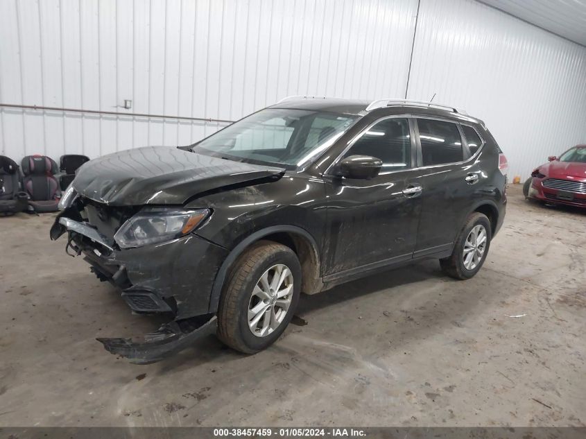 2016 NISSAN ROGUE SV - KNMAT2MV9GP738085