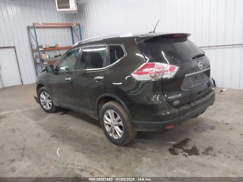 2016 NISSAN ROGUE SV - KNMAT2MV9GP738085