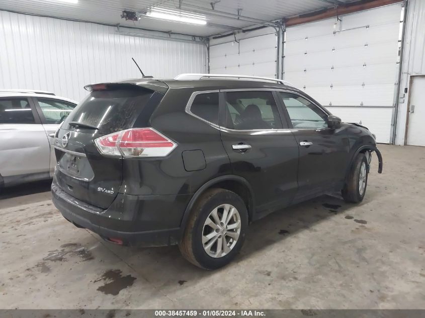 2016 NISSAN ROGUE SV - KNMAT2MV9GP738085