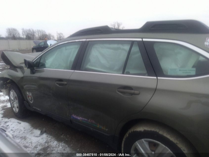 2016 SUBARU OUTBACK 2.5I - 4S4BSBAC5G3352163