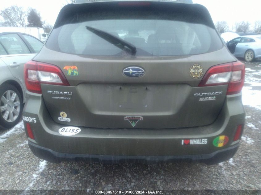2016 SUBARU OUTBACK 2.5I - 4S4BSBAC5G3352163