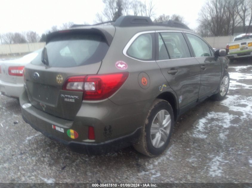 2016 SUBARU OUTBACK 2.5I - 4S4BSBAC5G3352163