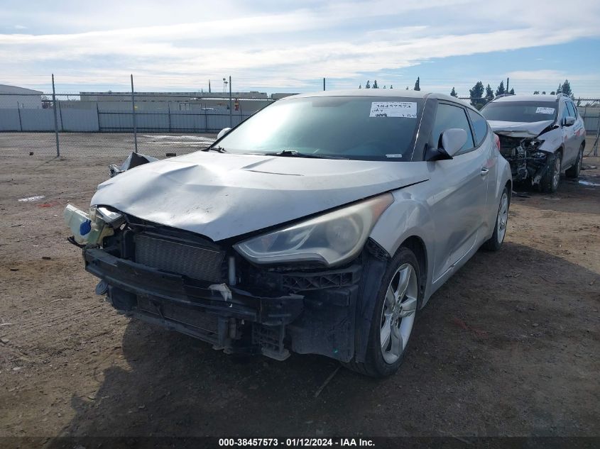 2015 HYUNDAI VELOSTER - KMHTC6AD5FU238092