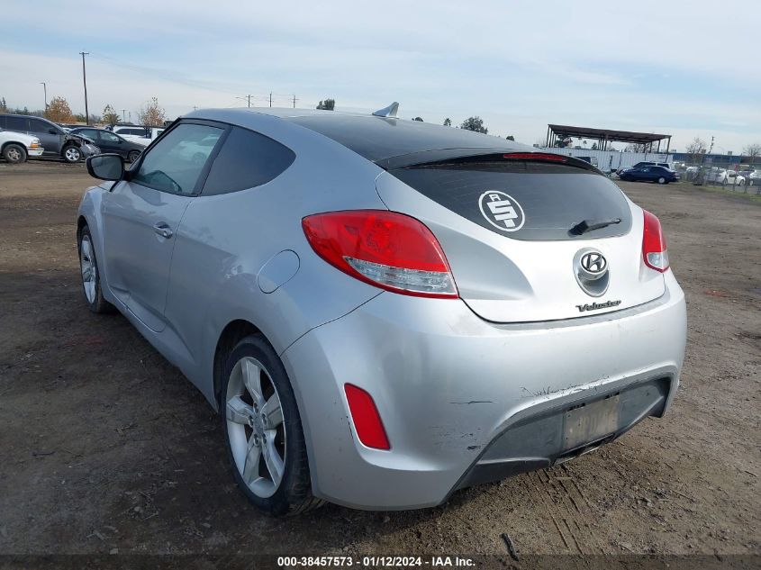 2015 HYUNDAI VELOSTER - KMHTC6AD5FU238092
