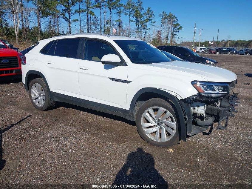 2022 VOLKSWAGEN ATLAS CROSS SPORT 2.0T SE W/TECHNOLOGY - 1V2JC2CA2NC229280