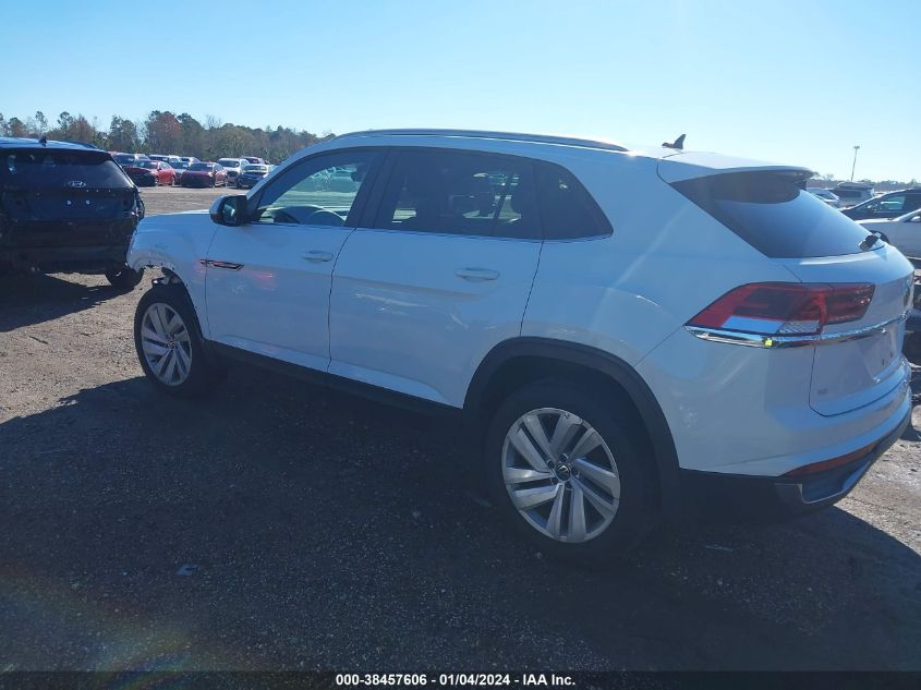 2022 VOLKSWAGEN ATLAS CROSS SPORT 2.0T SE W/TECHNOLOGY - 1V2JC2CA2NC229280