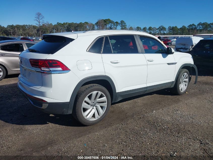 2022 VOLKSWAGEN ATLAS CROSS SPORT 2.0T SE W/TECHNOLOGY - 1V2JC2CA2NC229280