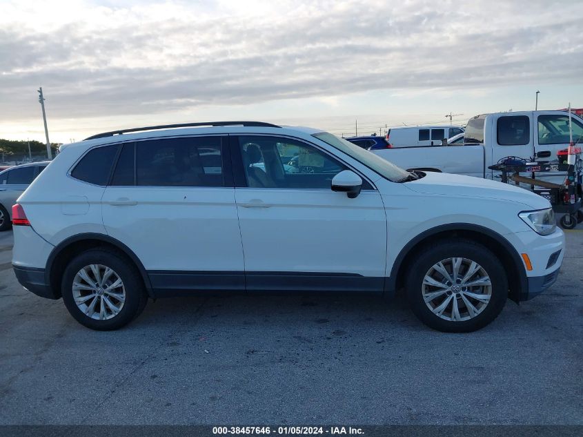 2019 VOLKSWAGEN TIGUAN SE/SEL/SEL R-LINE JET-BLA - 3VV3B7AX3KM039548