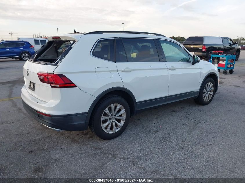 2019 VOLKSWAGEN TIGUAN SE/SEL/SEL R-LINE JET-BLA - 3VV3B7AX3KM039548