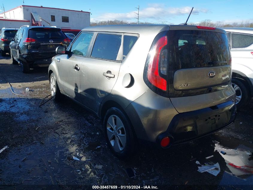 2015 KIA SOUL - KNDJN2A22F7212965