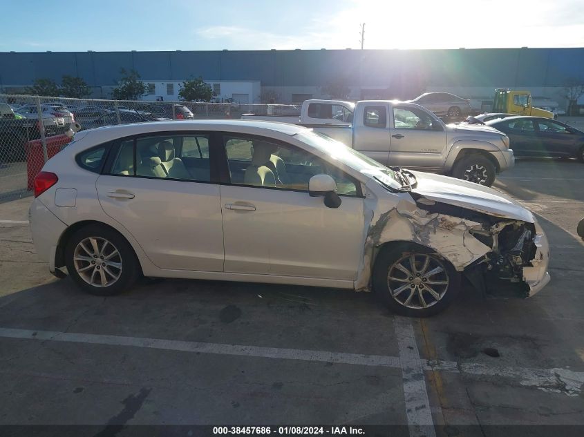 2013 SUBARU IMPREZA 2.0I PREMIUM - JF1GPAC68DH207118