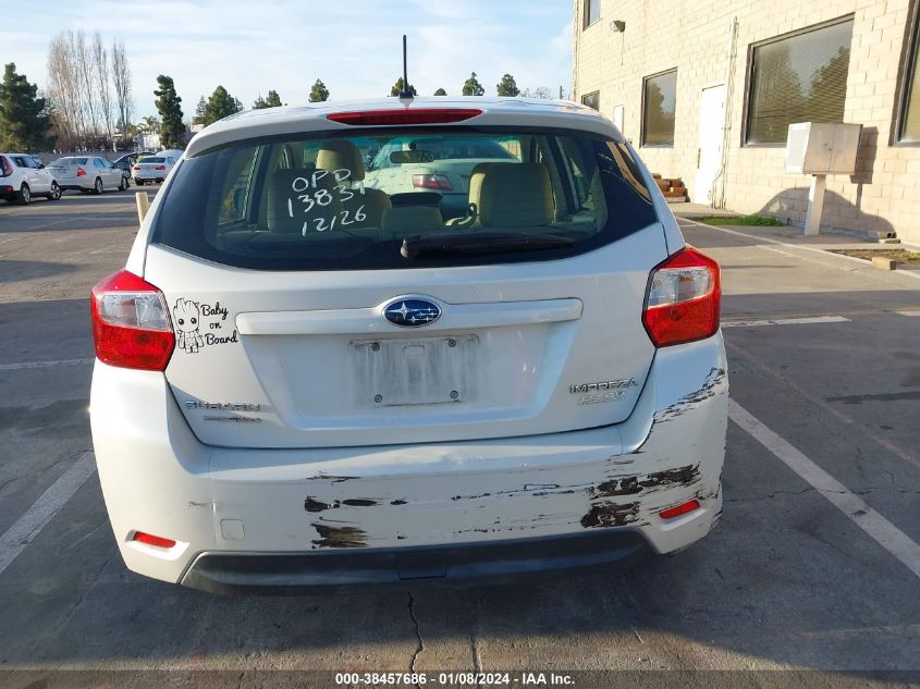 2013 SUBARU IMPREZA 2.0I PREMIUM - JF1GPAC68DH207118