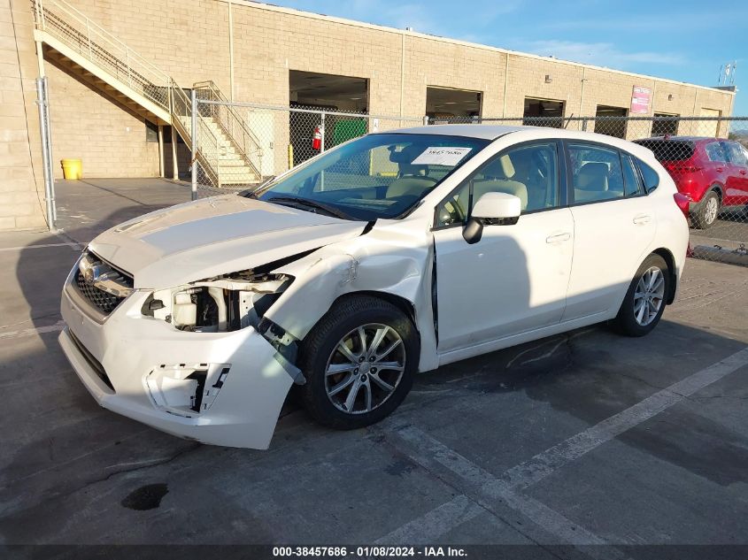 2013 SUBARU IMPREZA 2.0I PREMIUM - JF1GPAC68DH207118