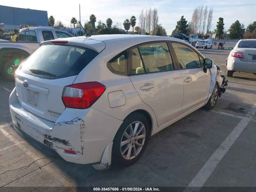 2013 SUBARU IMPREZA 2.0I PREMIUM - JF1GPAC68DH207118
