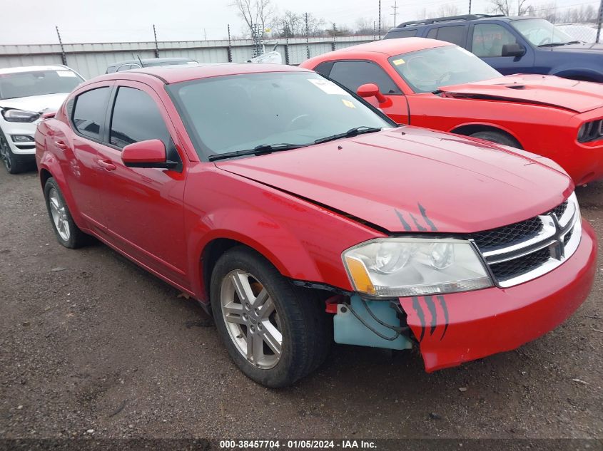 2013 DODGE AVENGER SXT - 1C3CDZCG7DN709391