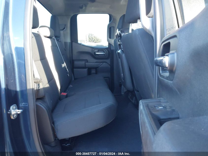 2021 CHEVROLET SILVERADO 1500 2WD DOUBLE CAB STANDARD BED CUSTOM - 1GCRWBEK8MZ333284