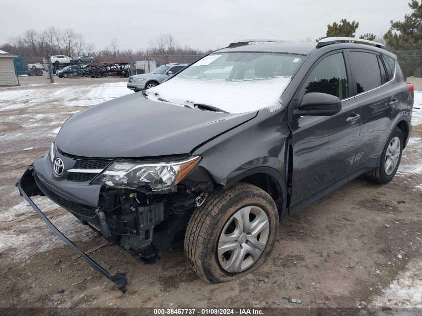 2014 TOYOTA RAV4 LE - JTMZFREV8EJ004121