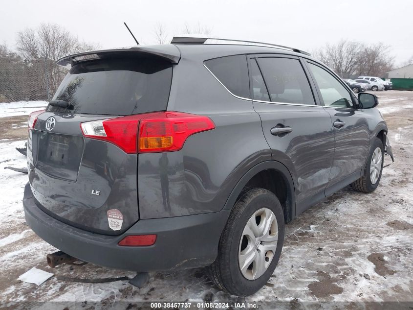 2014 TOYOTA RAV4 LE - JTMZFREV8EJ004121